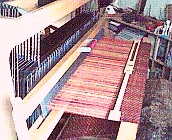 Yellow, orange, rust blanket